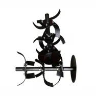 Freza completa BISONTE Agro Garden cu discuri laterale ax Ø23mm