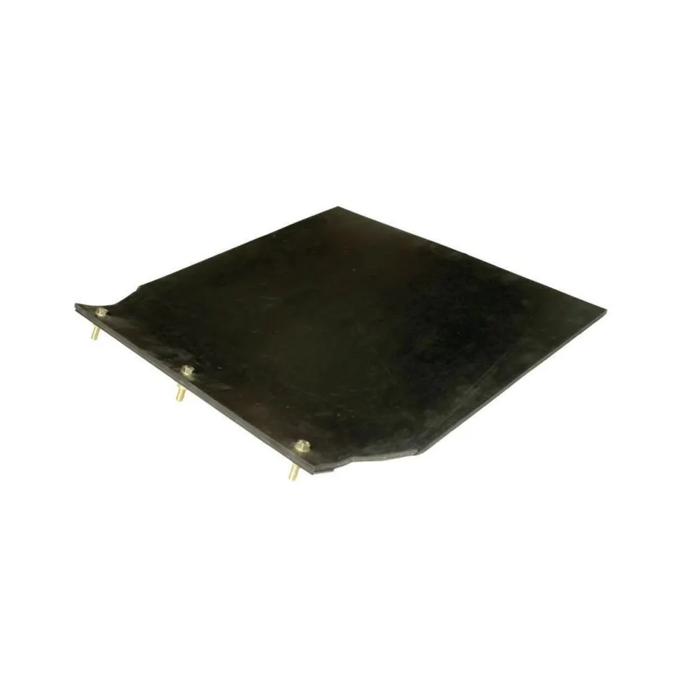 Protectie talpa negru pentru placa compactoare Bisonte PC90
