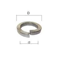 SAIBE ZINCATE GROVER M10, 600/SET