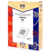 Sac aspirator pentru Bosch/Siemens typ K, hartie, 5X saci, K&M