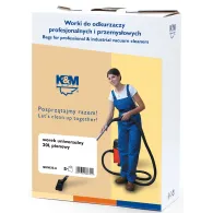 Sac aspirator Universal 20L, hartie, 5X saci, K&M