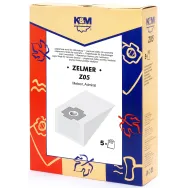 Sac aspirator Zelmer 1010, hartie, 5X saci, K&M