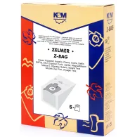 Sac aspirator Zelmer, hartie, 5X saci, K&M