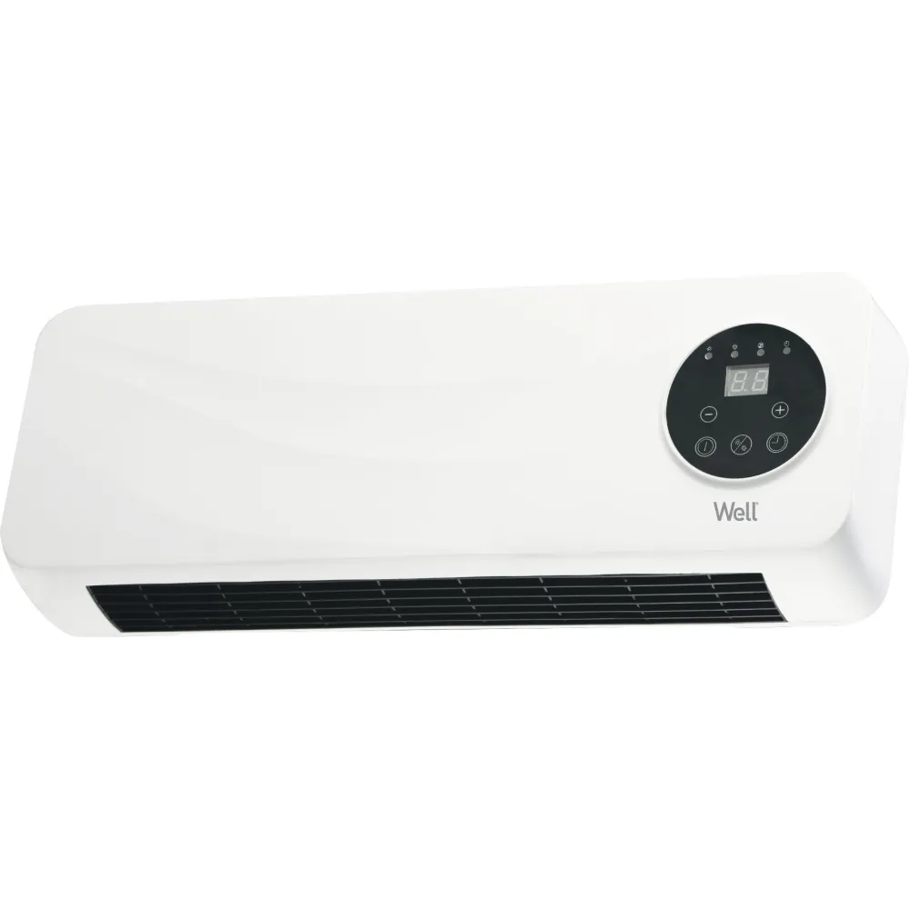 Aeroterma de perete, 2000W, 2 setari de caldura, Well