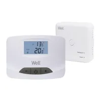 Termostat electronic cu afisaj digital wireless Well