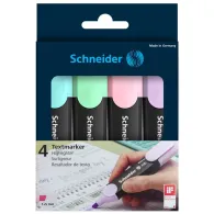 SET 4 EVIDENTIATOARE PASTEL SCHNEIDER