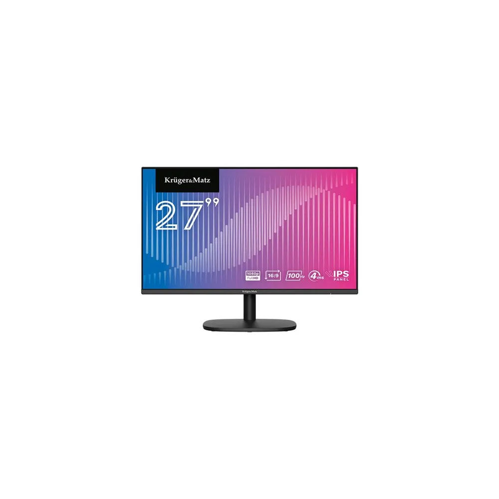 MONITOR IPS E-LED 100HZ 4MS 27 INCH KRUGER&MATZ