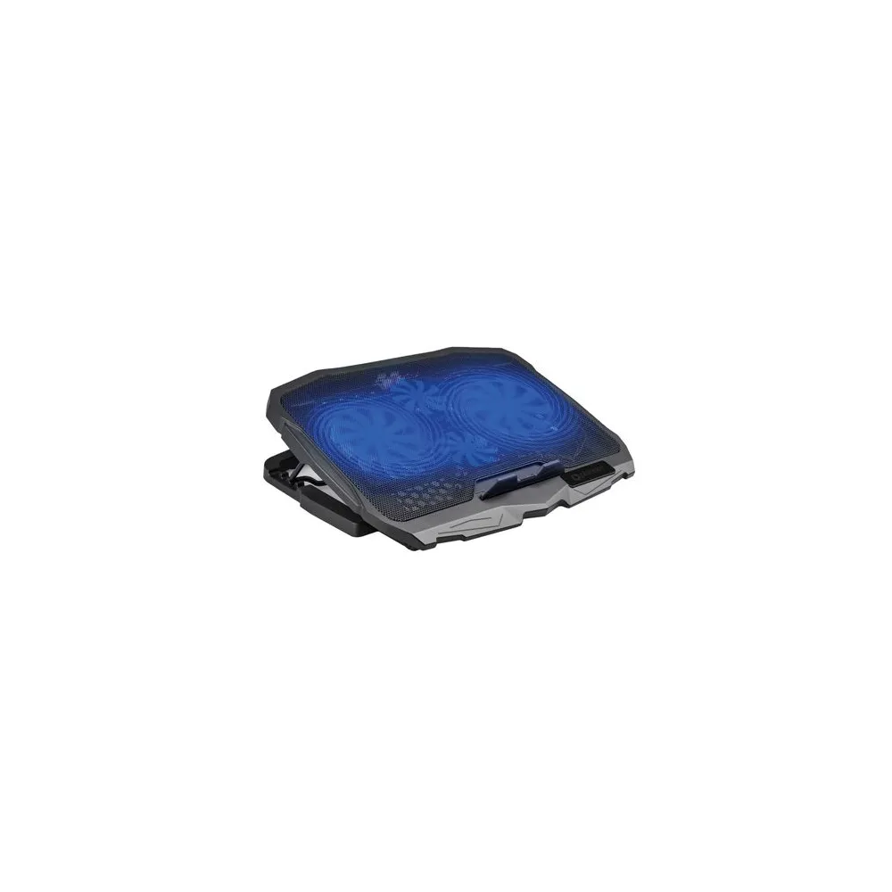 COOLING PAD LAPTOP 4 FANS 2 USB PLATINET