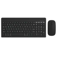 KIT TASTATURA SI MOUSE WIRELESS NEGRU OMEGA