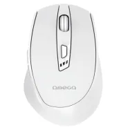 MOUSE WIRELESS REINCARCABIL USB-C ALB OMEGA