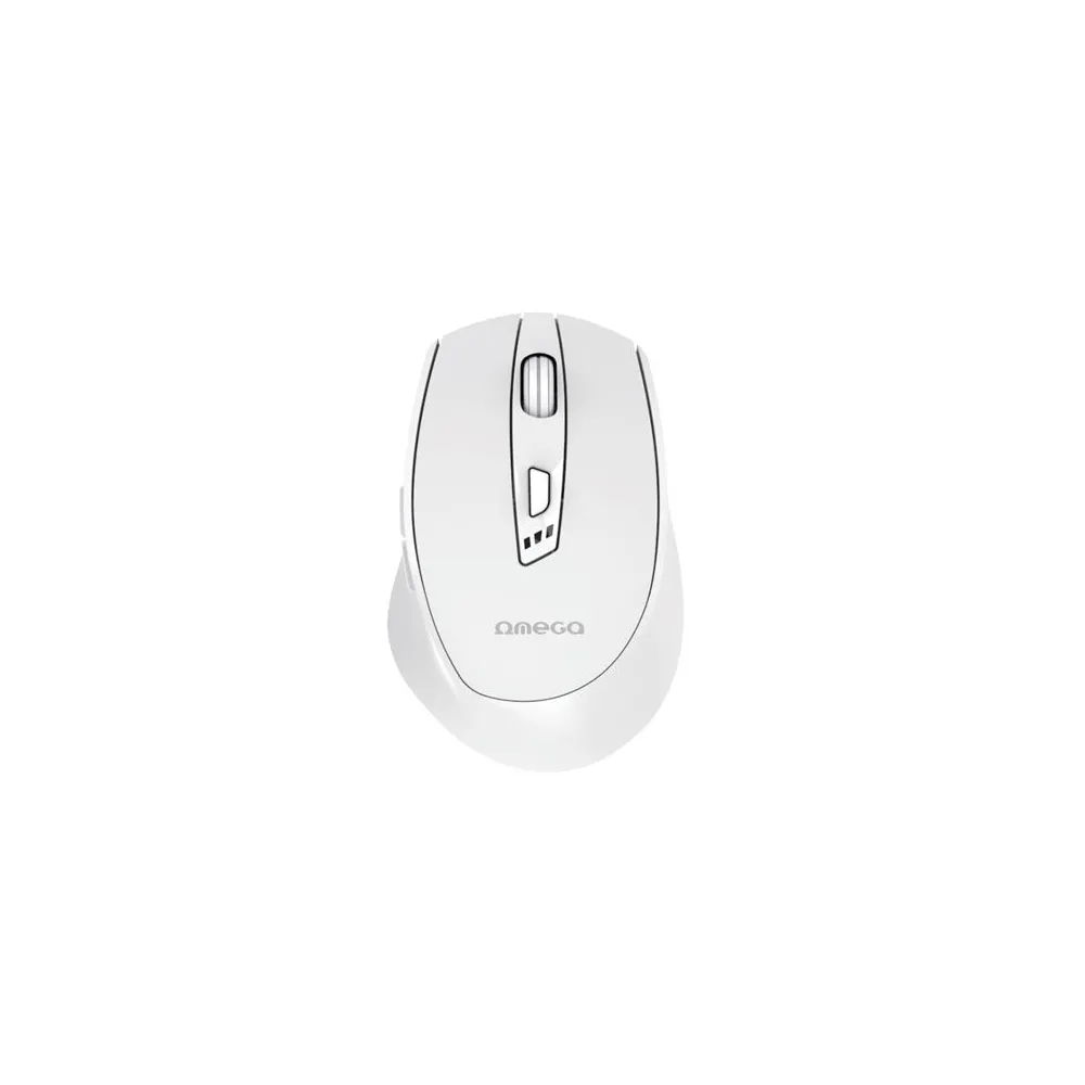 MOUSE WIRELESS REINCARCABIL USB-C ALB OMEGA