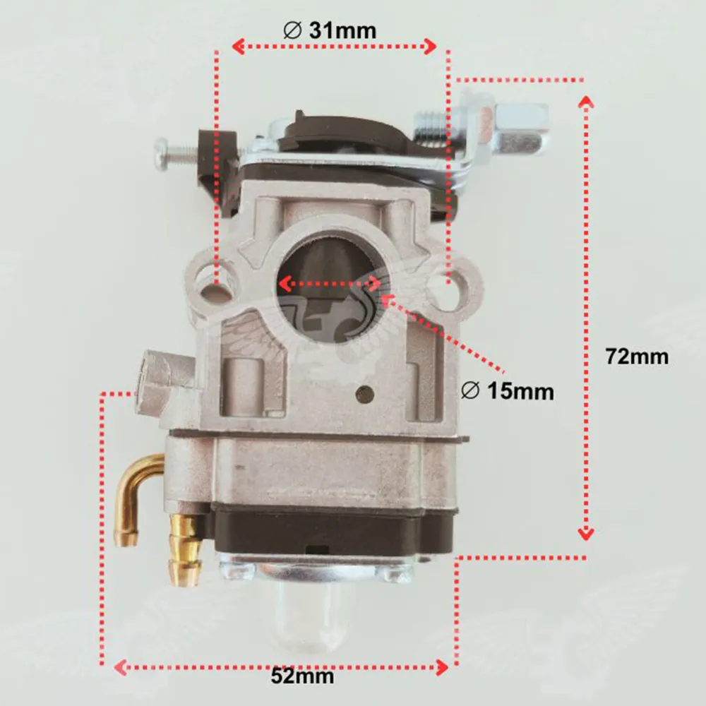 carburator motocosa int-15mm 43cc-52cc