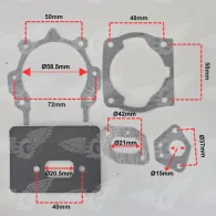 kit garnituri motocoasa 43cc-52cc