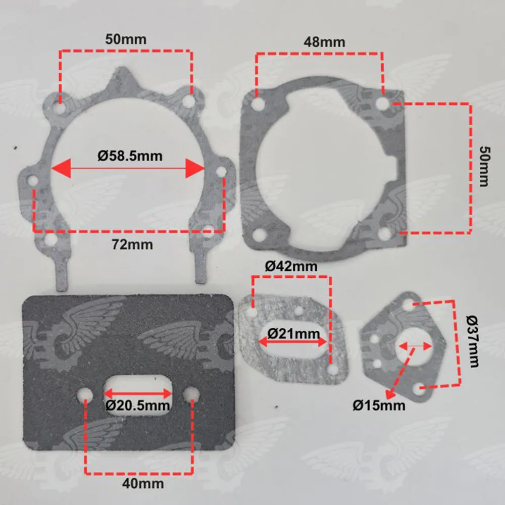 kit garnituri motocoasa 43cc-52cc