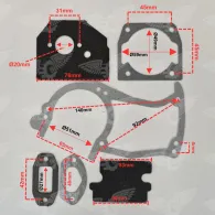 kit garnituri motoferastrau -4500-5200-5800
