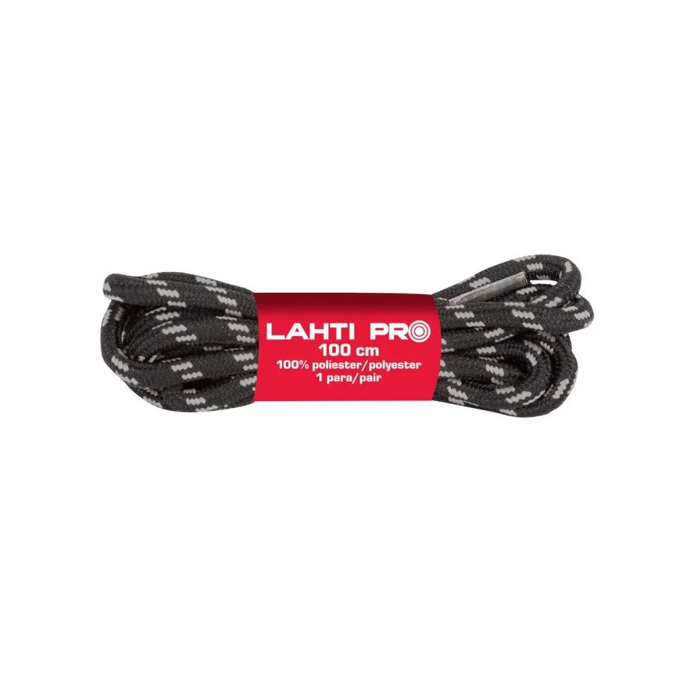 SIRET POLIESTER / NEGRU-GRI - 150CM, 10/SET