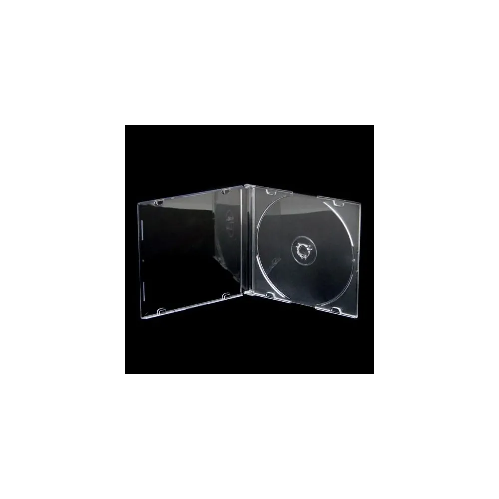 OMEGA CARCASA CD SLIMCASE OMEGA CLEAR MP