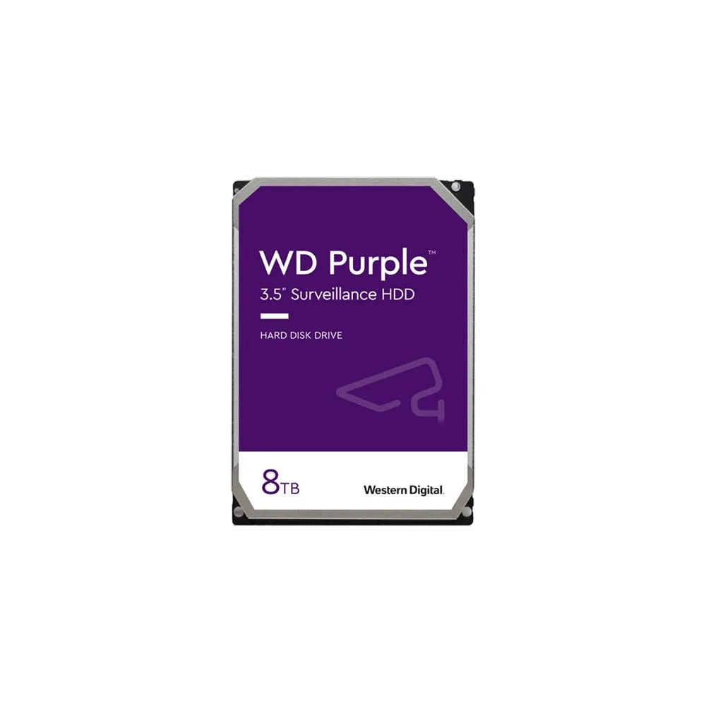 Hard disk 8TB - Western Digital PURPLE WD80PURX