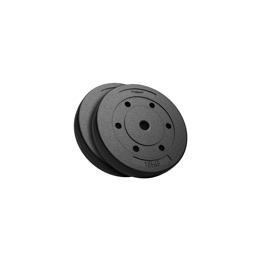 DISC GREUTATE COMPOZIT SET 2 X 15 KG REBEL ACTIVE