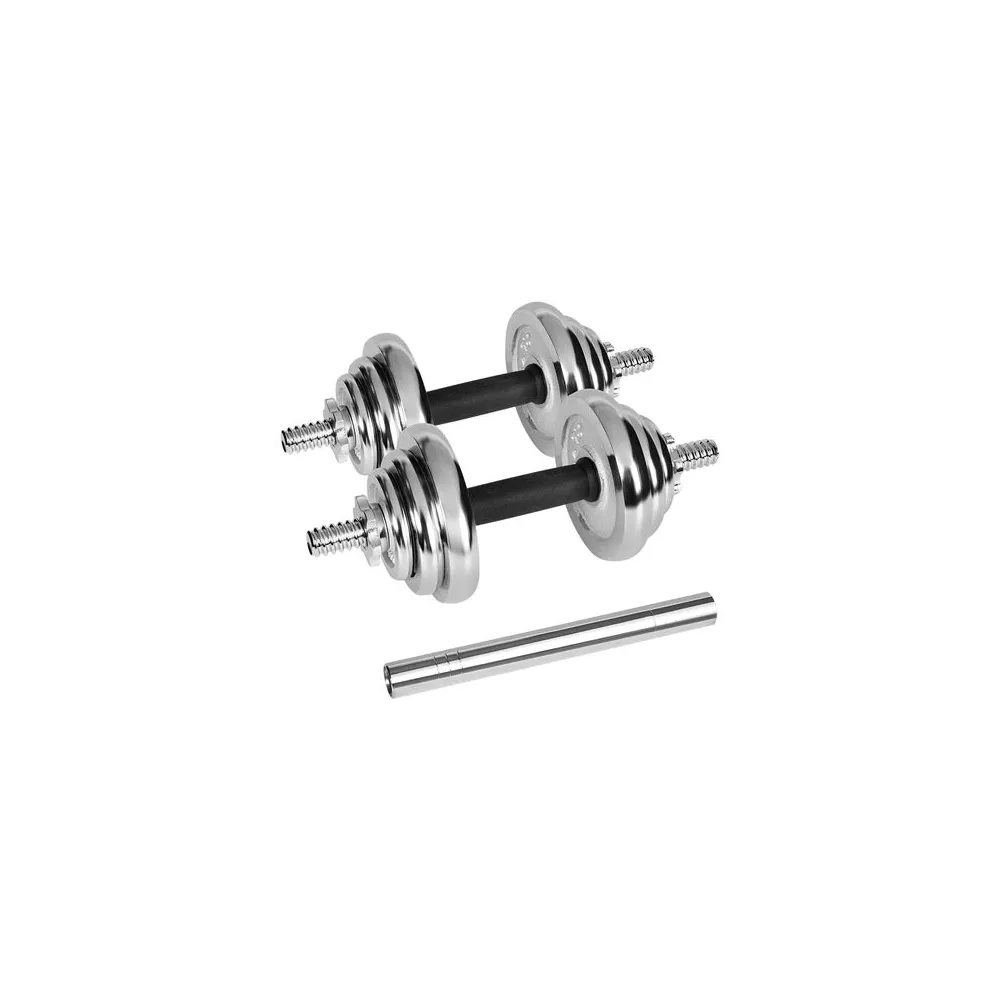 GANTERE REGLABILE CU VALIZA TOTAL 20KG REBEL ACTIVE