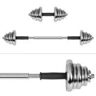 GANTERE REGLABILE CU VALIZA TOTAL 20KG REBEL ACTIVE