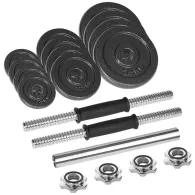 GANTERE REGLABILE CU VALIZA TOTAL 20KG REBEL ACTIVE