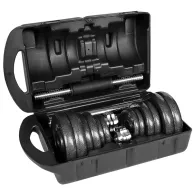 GANTERE REGLABILE CU VALIZA TOTAL 20KG REBEL ACTIVE