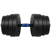 HALTERE REGLABILE CU CONECTOR 2 X 15 KG REBEL ACTIVE