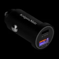 INCARCATOR AUTO USB-A / TYPE C QC PD 38W KRUGER&MATZ