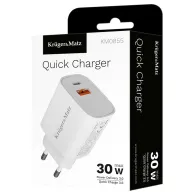 INCARCATOR RETEA GAN PD 3.0 QC 3.0 30W KRUGER&MATZ