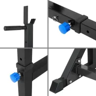 SUPORT HALTERE CU PROTECTIE REGLABIL REBEL ACTIVE