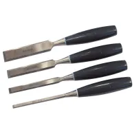 SET DALTI LEMN CU MANER PLASTIC - 4P.