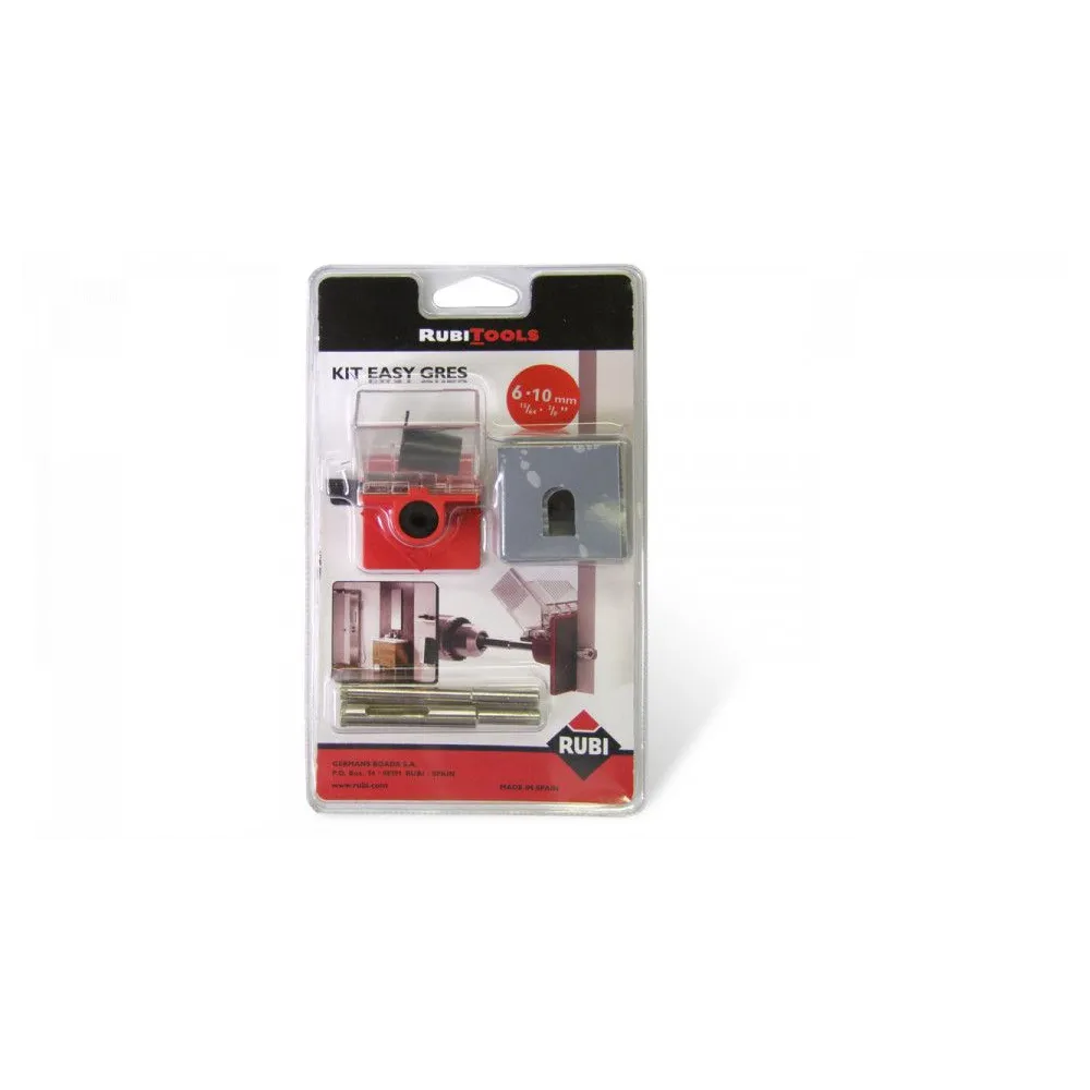 Kit carote diamantate EasyGres 6, 10mm, 2 buc. - RUBI-4919