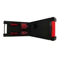 Set 4 carote diamantate pt. gresie portelanata & piatra - diam. 35, 40, 50, 68mm Premium - DXDH.80408.S35-68