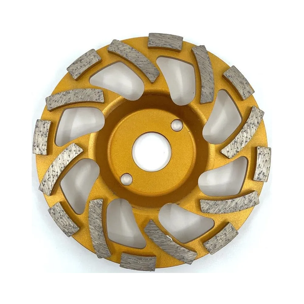 Cupa diamantata segment tip ventilator - Beton/Abrazive 125x22.2mm Premium - DXDY.PSCC.125