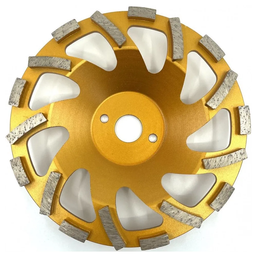 Cupa diamantata segment tip ventilator - Beton/Abrazive 180x22.2mm Premium - DXDY.PSCC.180