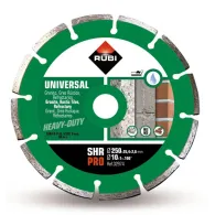 Disc diamantat pt. materiale de constructii 250mm, SHR 250 Pro - RUBI-32974