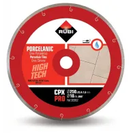 Disc diamantat pt. gresie portelanata 250mm, CPX 250 Pro - RUBI-30962