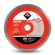 Disc diamantat pt. gresie portelanata 125mm, CPR 125 SuperPro - RUBI-30973