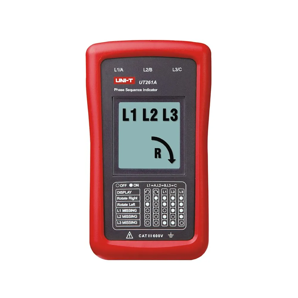 Detector rotatie faze UT261A UNI-T