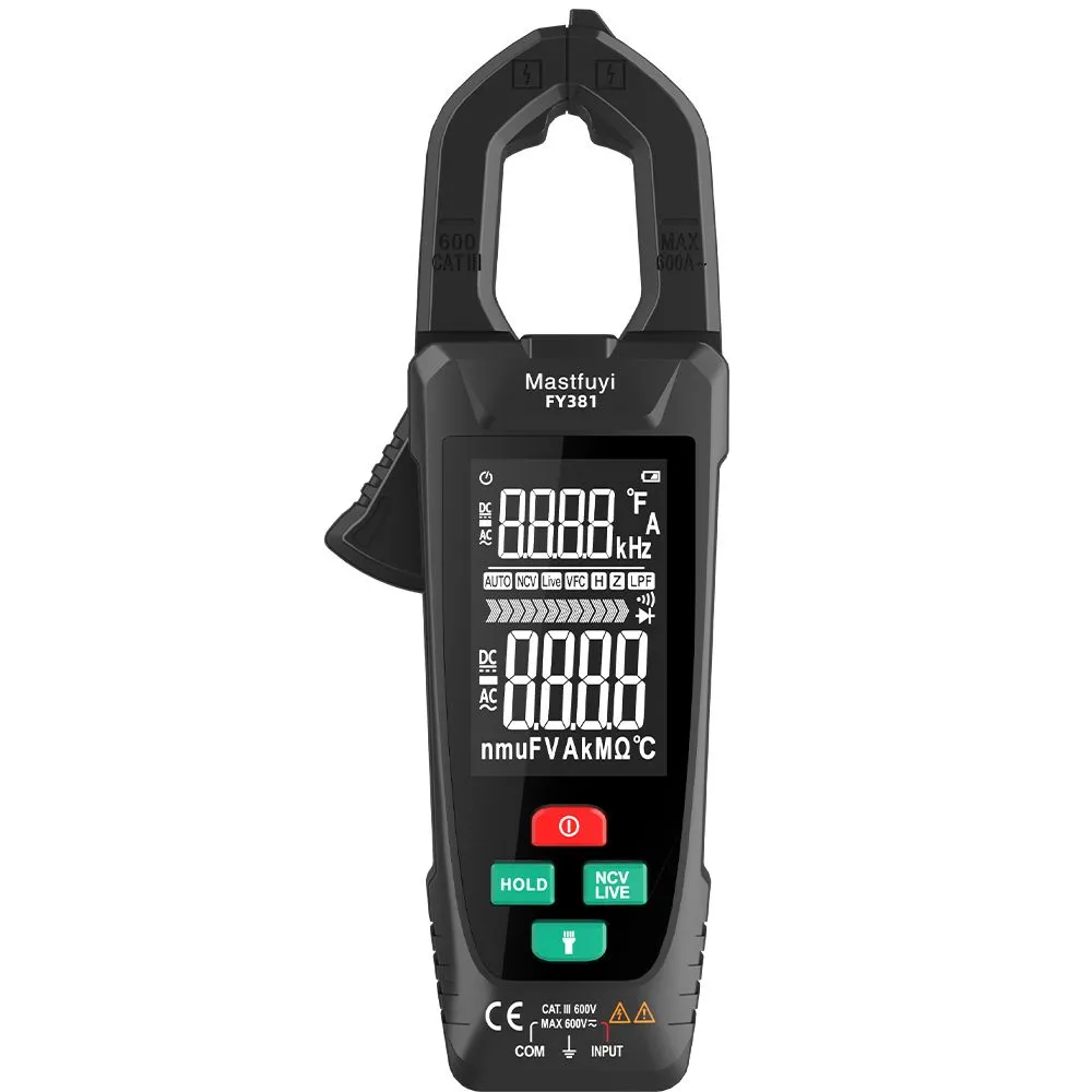 Clampmetru (cleste ampermetric) digital Mastfuyi FY381