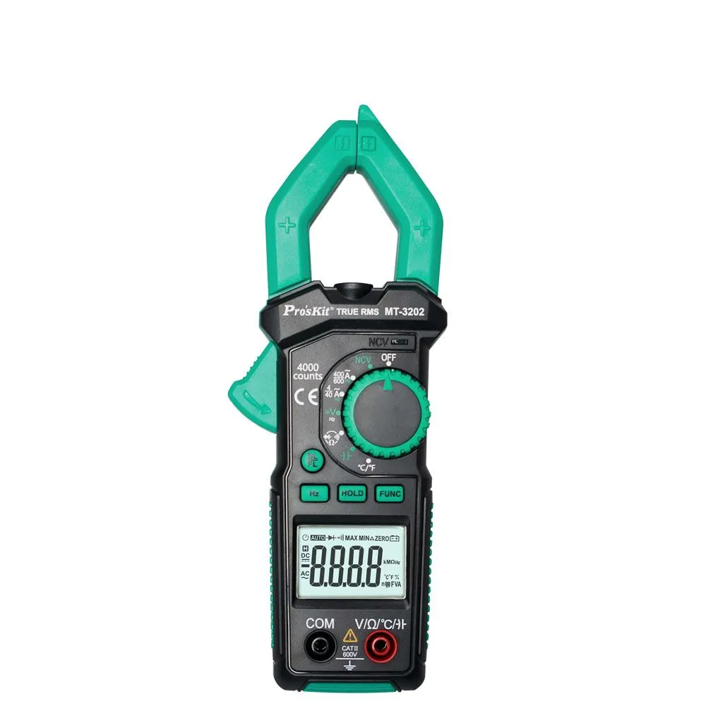 Clampmetru (cleste ampermetric) digital True RMS, MT-3202 Pro'sKit