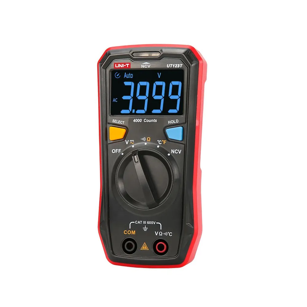 Multimetru rezidential de buzunar UT123T UNI-T
