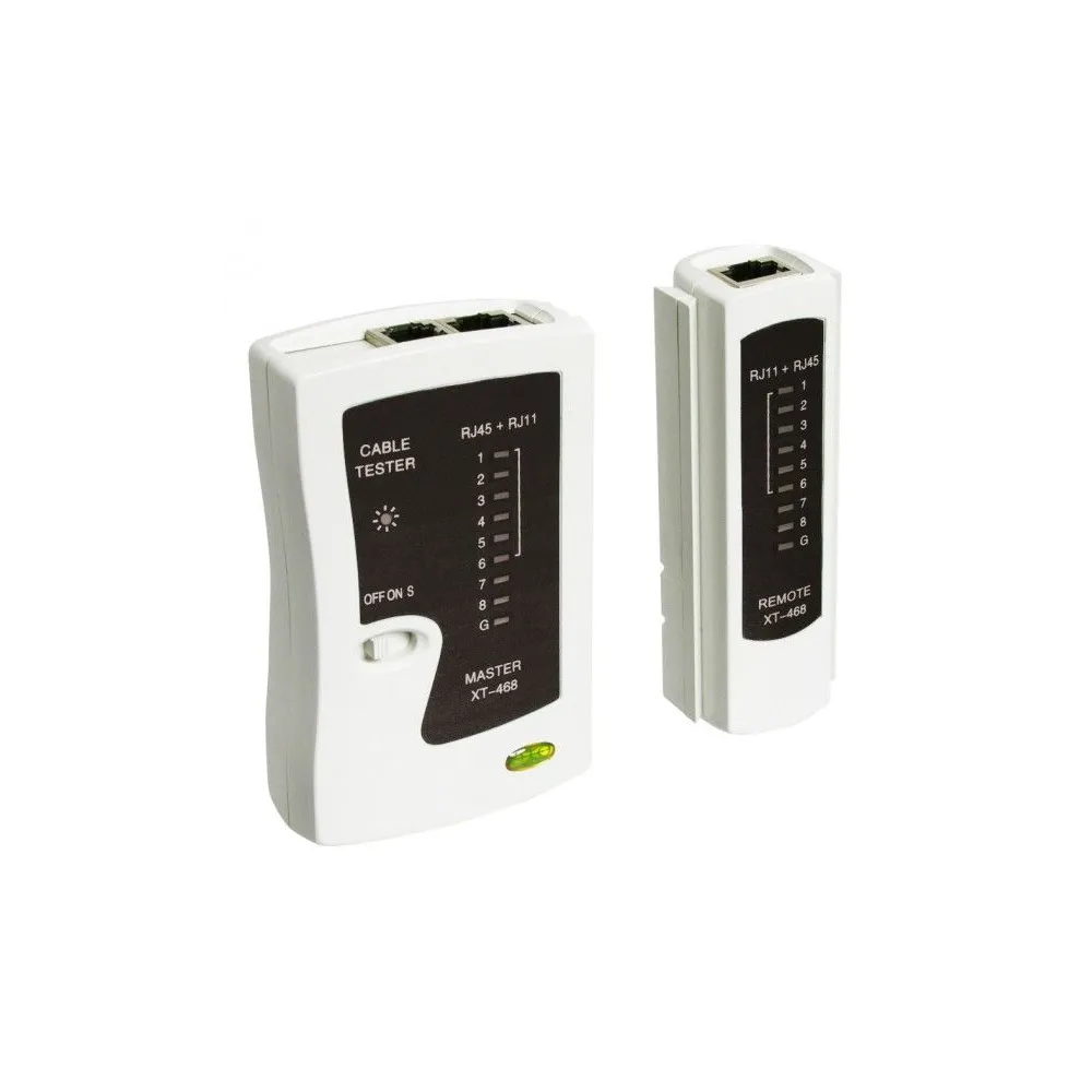 Tester de retea pentru RJ11, 12, 45 Goobay