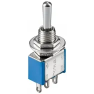 Comutator ON-OFF-ON, 3 pini 250V 3A