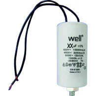 Condensator pornire motor 450V 30uF cu fir, Well