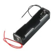 Suport acumulator 1x 18650, cablu conectare