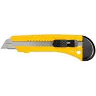 Cutter plastic 155 x 30 mm, lama 18mm, galben