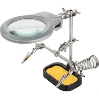 Lupa cu iluminare si suport de prindere Fixpoint