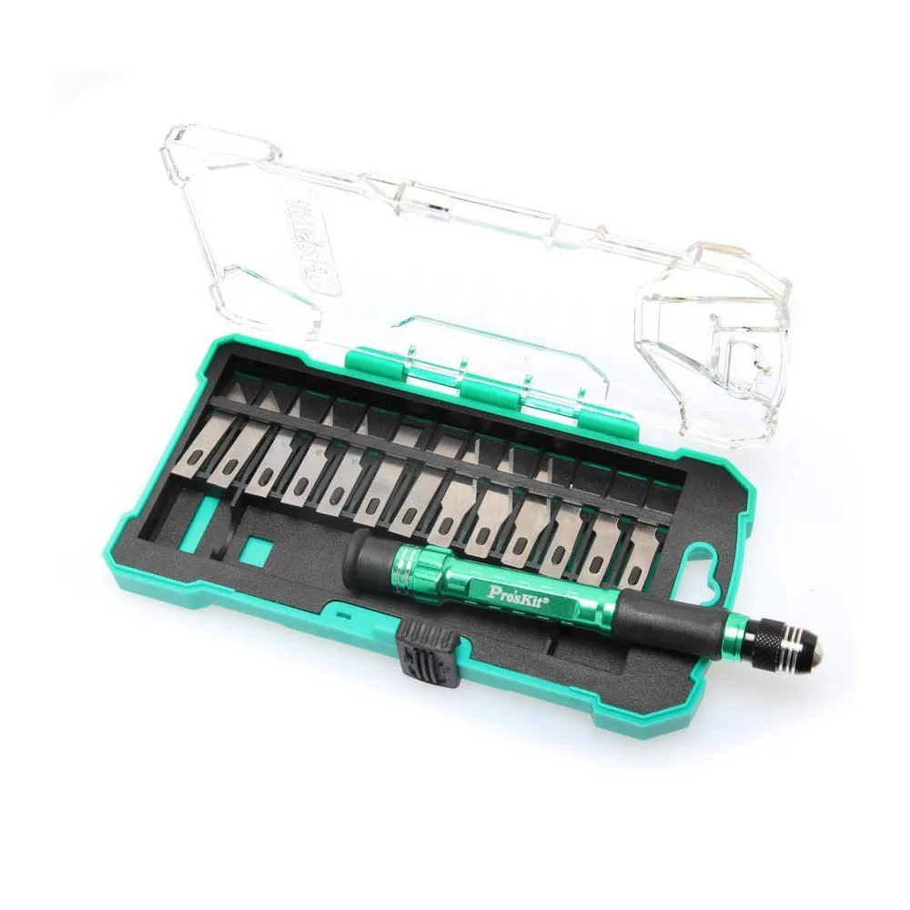 Trusa cutite cu maner din aluminiu